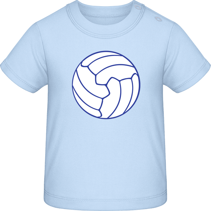 White Volleyball Ball Baby T-skjorte contain pic