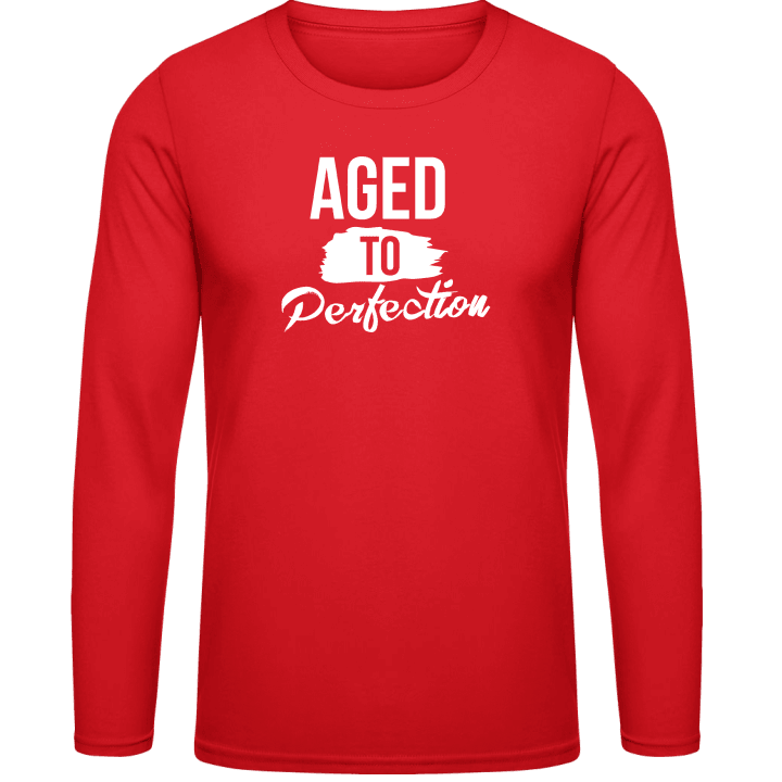 Aged To Perfection Birthday T-shirt à manches longues 0 image