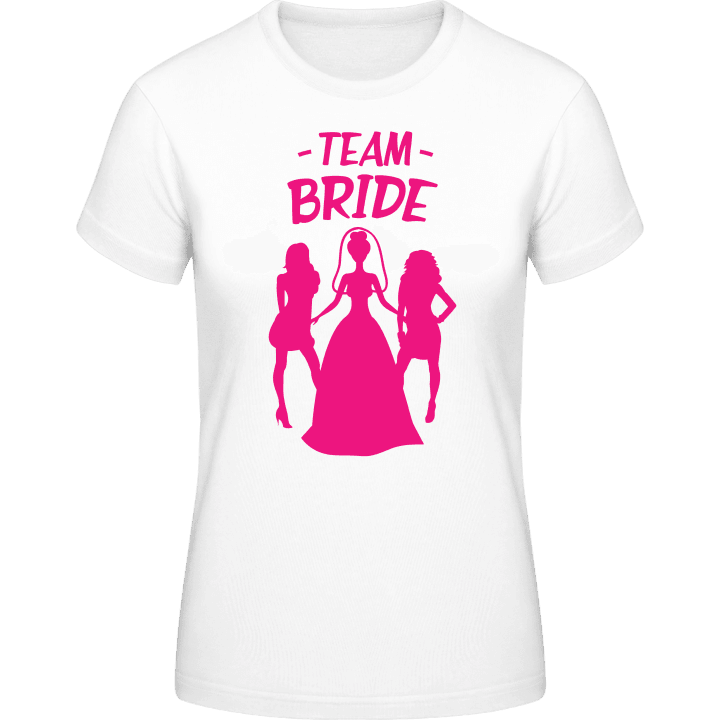 Team Bride Bodyguard T-shirt för kvinnor 0 image