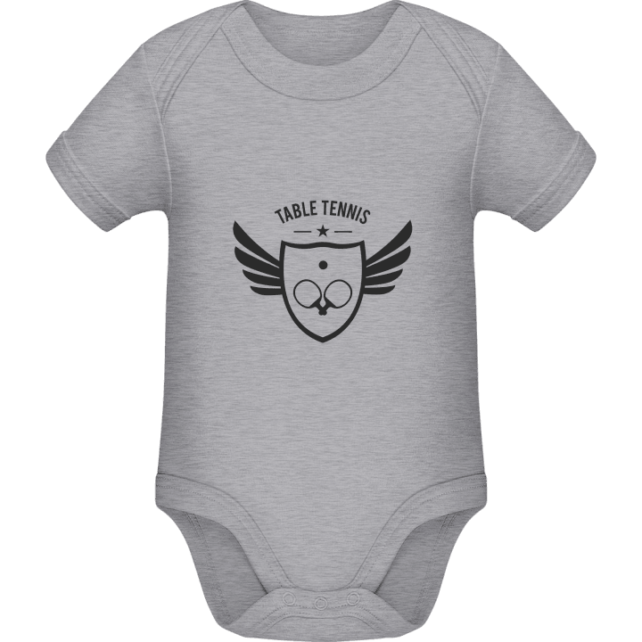 Table Tennis Winged Star Baby Strampler contain pic