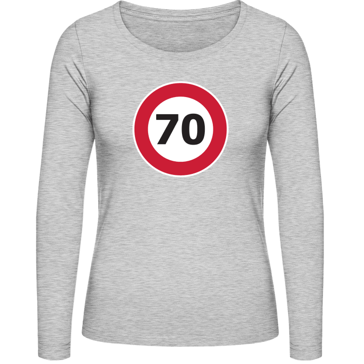70 Speed Limit Frauen Langarmshirt 0 image