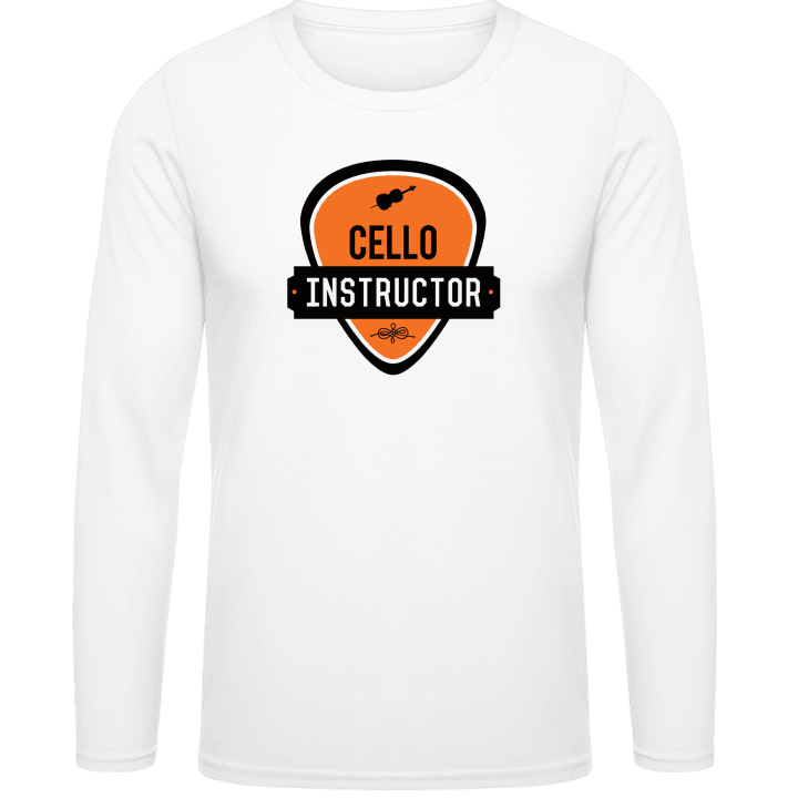 Cello Instructor Long Sleeve Shirt contain pic