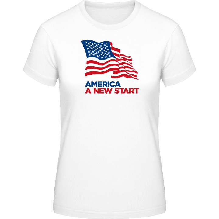 America Flag Women T-Shirt 0 image