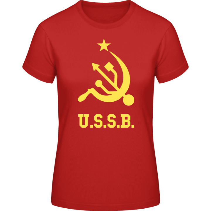 USB Russian Geek T-skjorte for kvinner 0 image