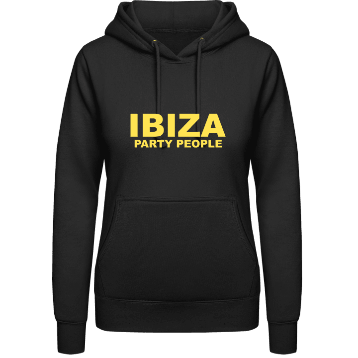 Ibiza Party People Vrouwen Hoodie contain pic