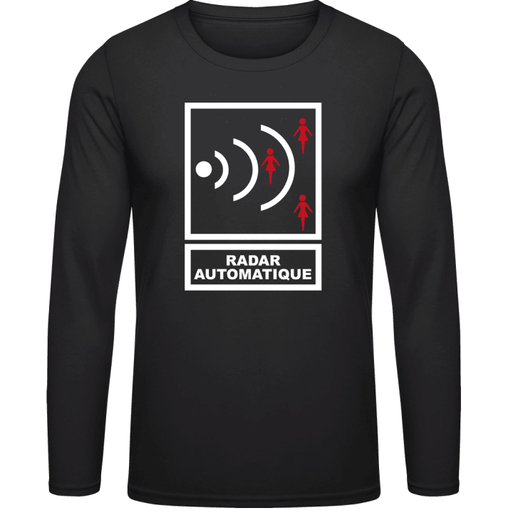 Femme Radar Shirt met lange mouwen contain pic