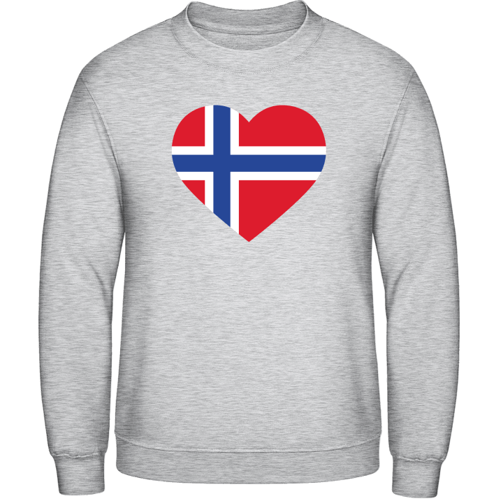 Norway Heart Flag Felpa contain pic