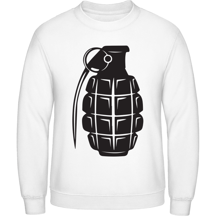 Grenade Illustration Sweatshirt contain pic