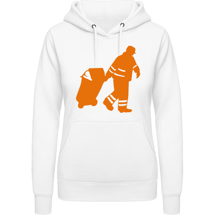 Garbage Man Icon Women Hoodie contain pic
