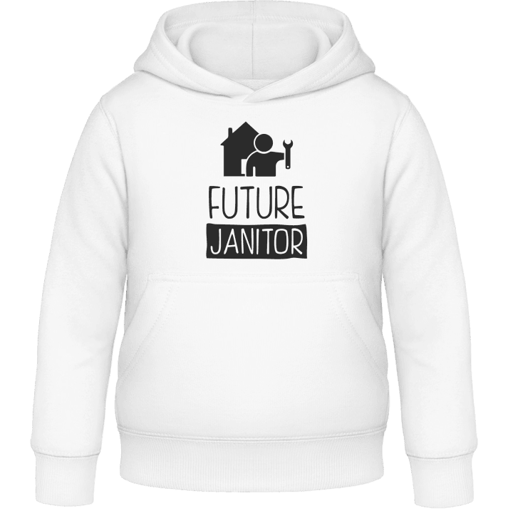 Future Janitor Kids Hoodie contain pic