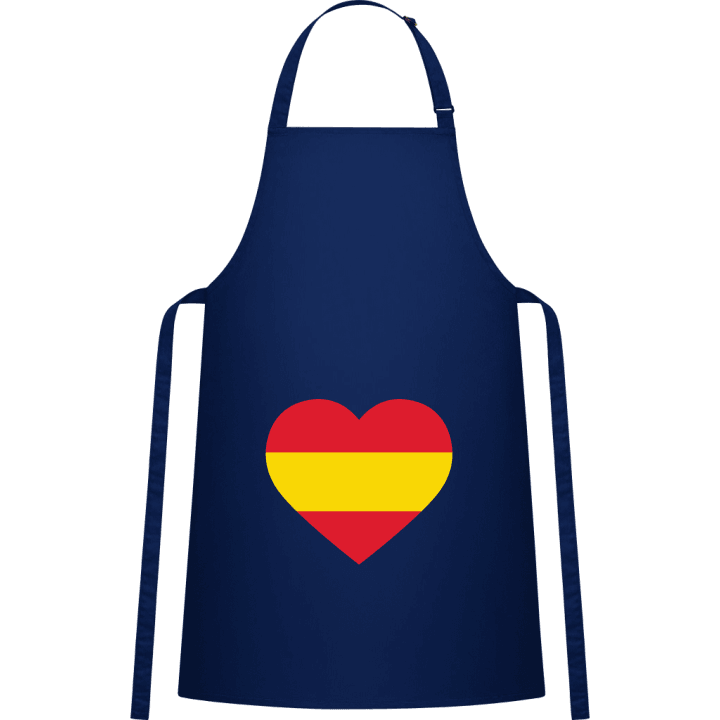 Spain Heart Flag Kochschürze contain pic