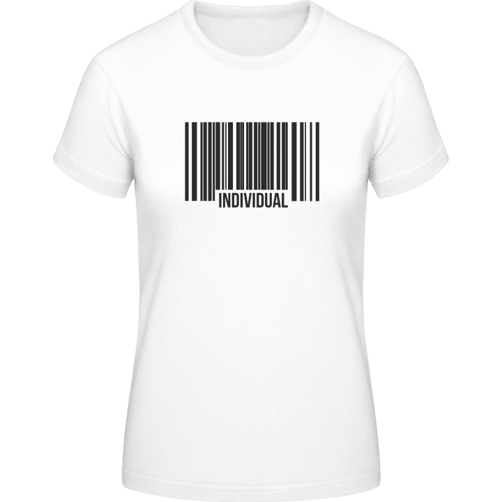 Individual Barcode Women T-Shirt contain pic