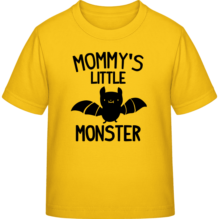Mommy's Little Monster Kinder T-Shirt contain pic