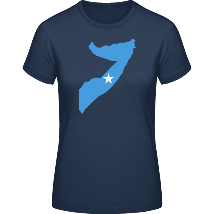 Somalia Map T-shirt för kvinnor contain pic