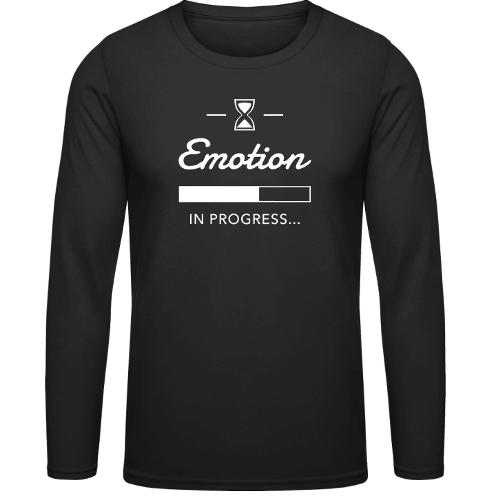 Emotion in Progress T-shirt à manches longues contain pic
