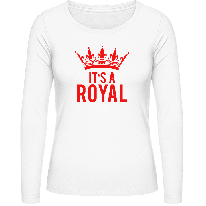 It´s A Royal T-shirt à manches longues pour femmes contain pic