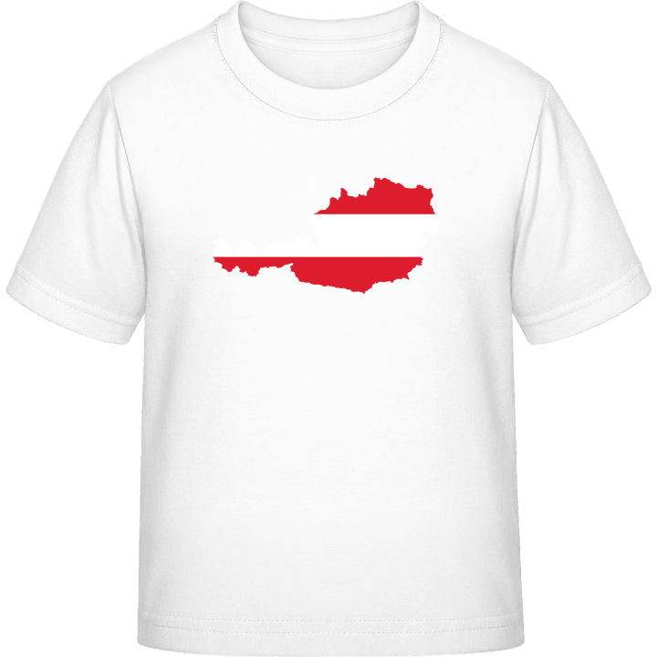 Austria Map T-shirt för barn contain pic