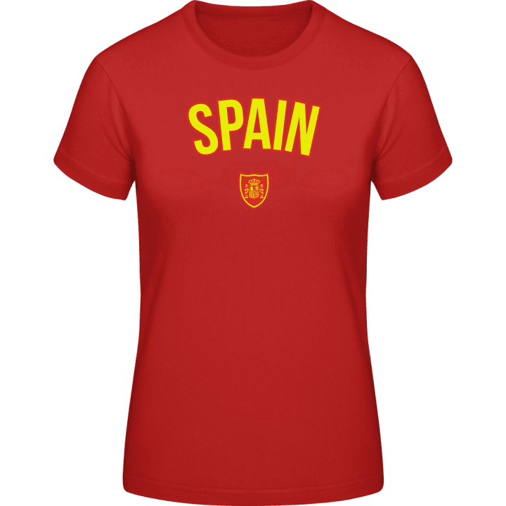 SPAIN Football Fan T-shirt för kvinnor 0 image