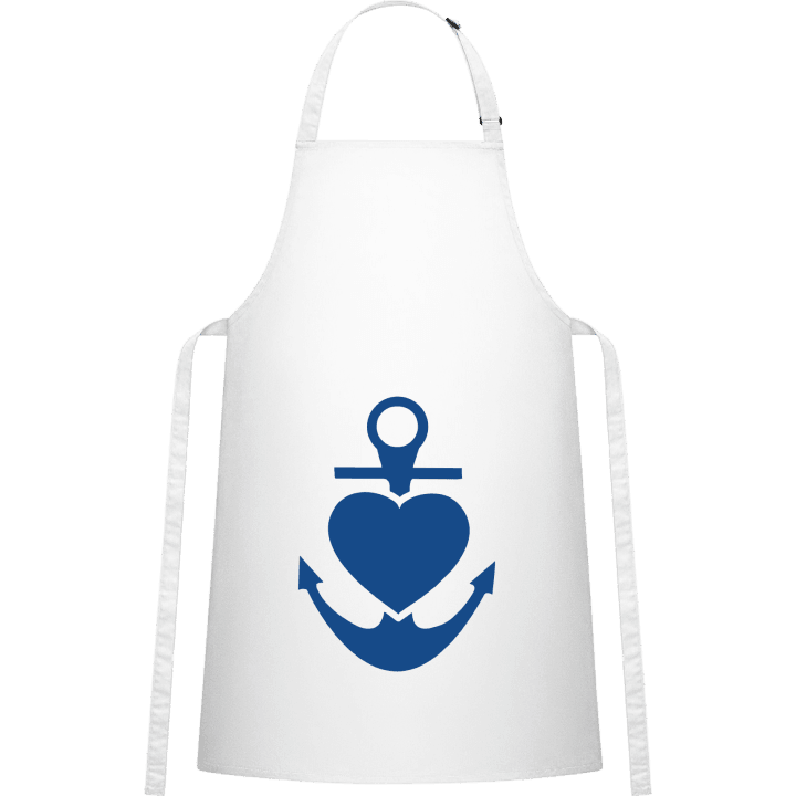 Achor With Heart Kitchen Apron 0 image