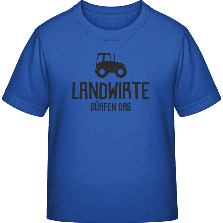 Landwirte dürfen das Kids T-shirt contain pic