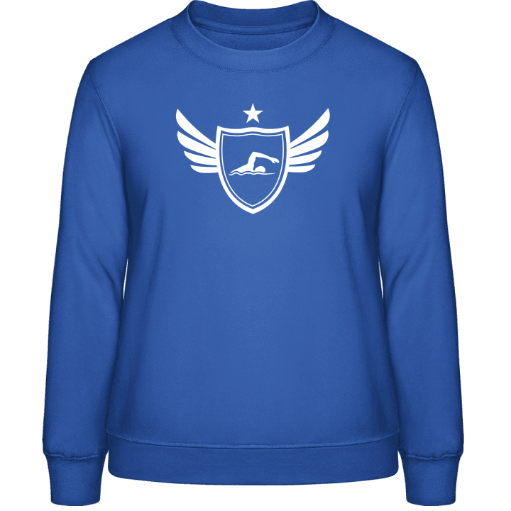 Swimming Star Winged Sweat-shirt pour femme contain pic
