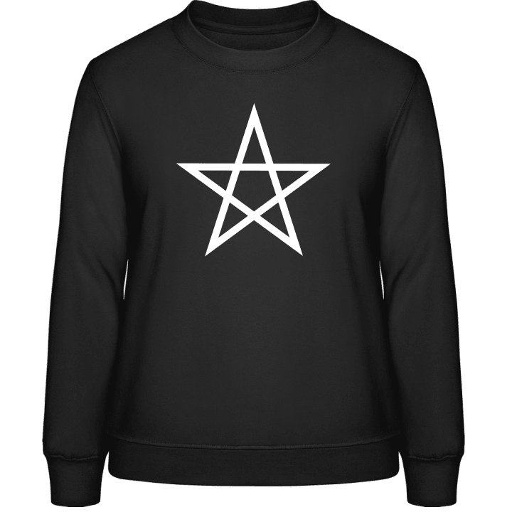 Pentagram Sweatshirt för kvinnor contain pic