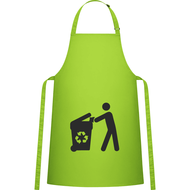 Garbage Man Logo Kitchen Apron contain pic