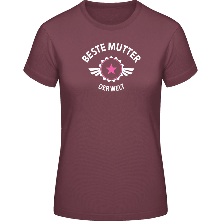 Beste Mutter der Welt Vrouwen T-shirt 0 image