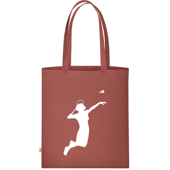 Female Badminton Player Borsa in tessuto contain pic