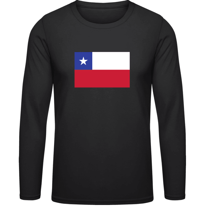 Chile Flag Langermet skjorte contain pic