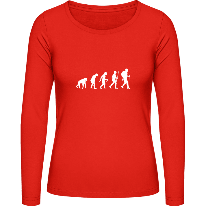Hiking Evolution Women long Sleeve Shirt contain pic