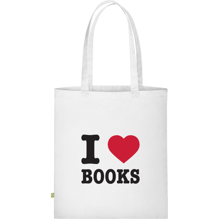 I Love Books Väska av tyg contain pic