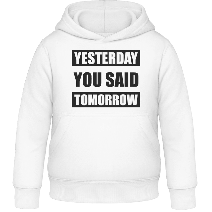 Yesterday You Say Tomorrow Sweat à capuche pour enfants 0 image