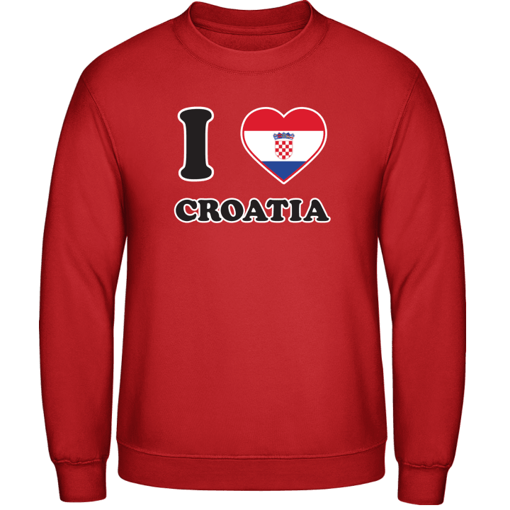 I Love Croatia Sweatshirt 0 image