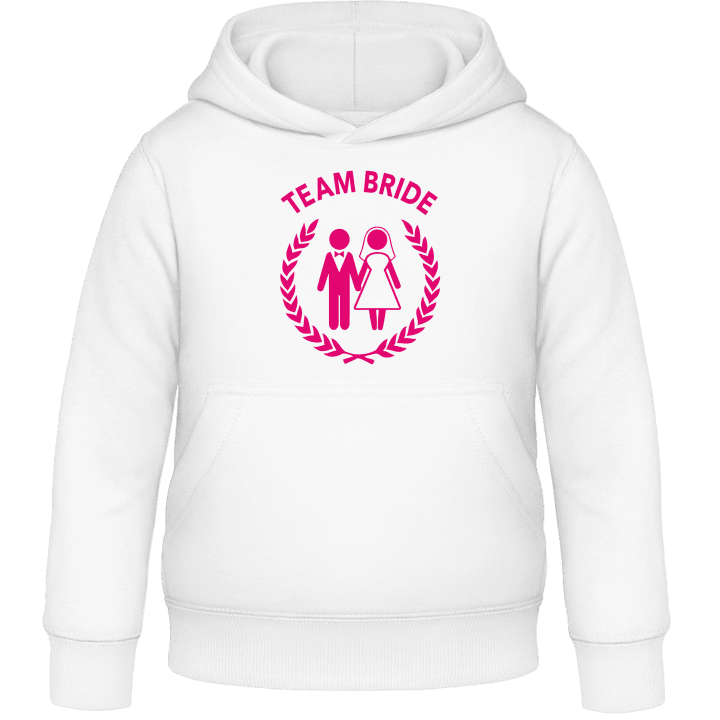 Team Bride Own Text Kids Hoodie contain pic