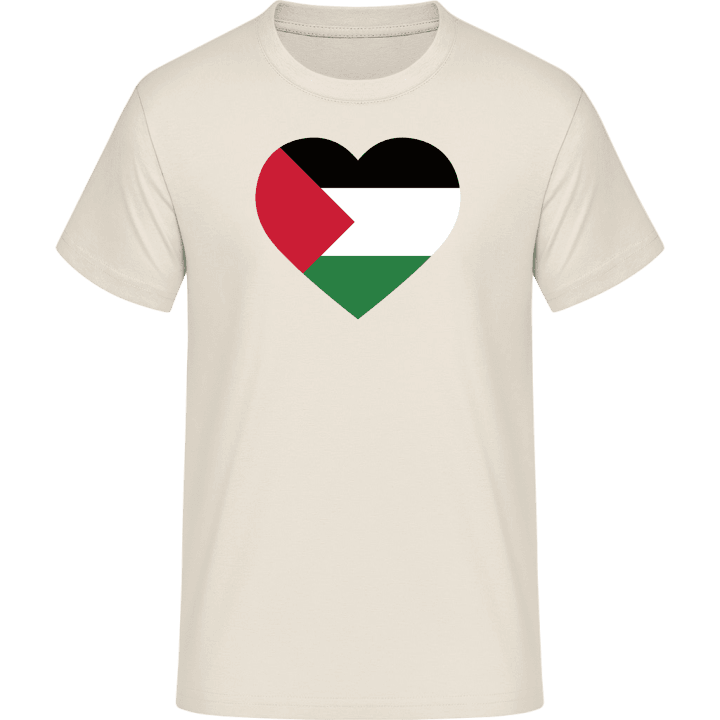Palestine Heart Flag T-Shirt 0 image