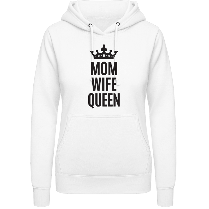 Mom Wife Queen Vrouwen Hoodie 0 image