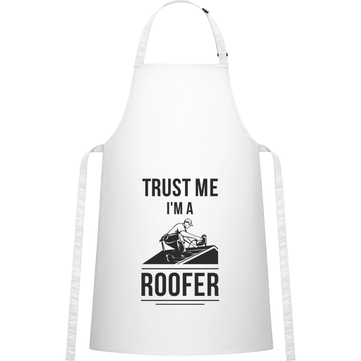 Trust Me I´m A Roofer Tablier de cuisine contain pic