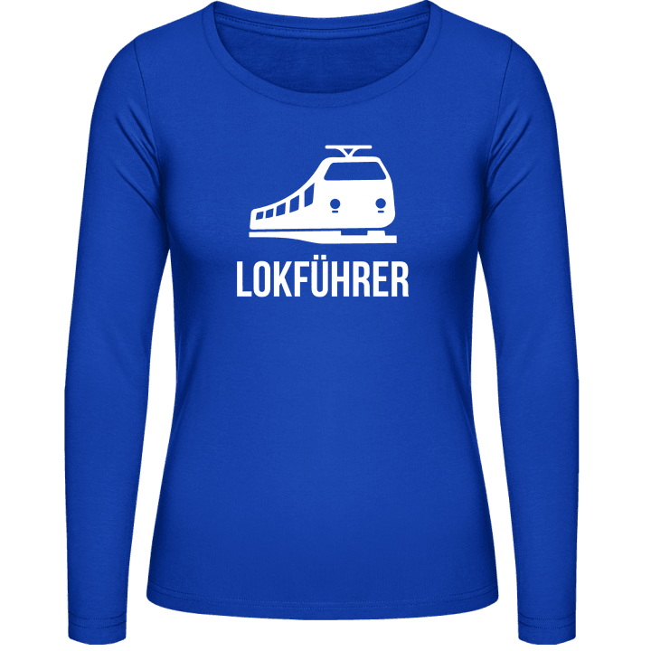 Lokführer T-shirt à manches longues pour femmes contain pic