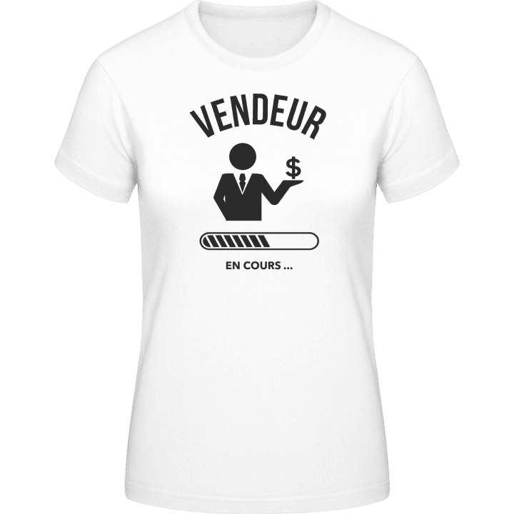 Vendeur en cours Frauen T-Shirt 0 image