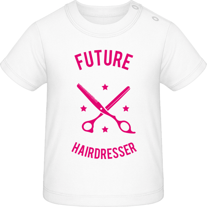 Future Hairdresser T-shirt för bebisar contain pic
