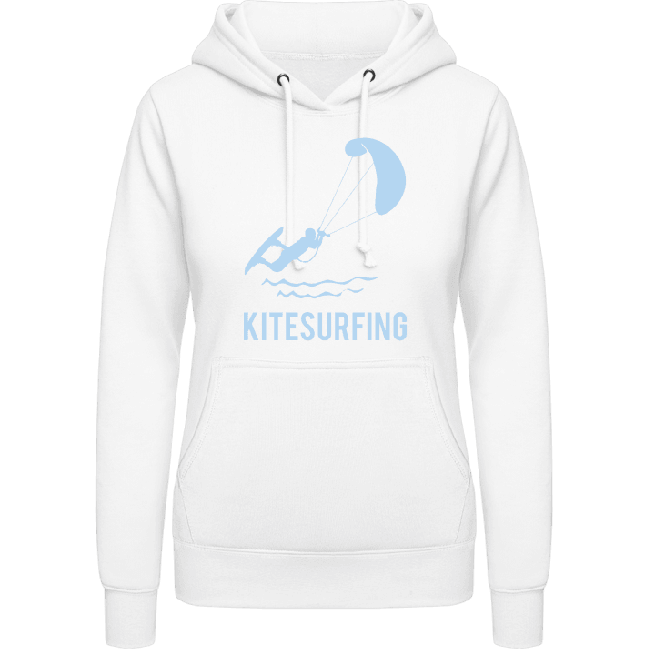 Kitesurfing Logo Sweat à capuche pour femme contain pic