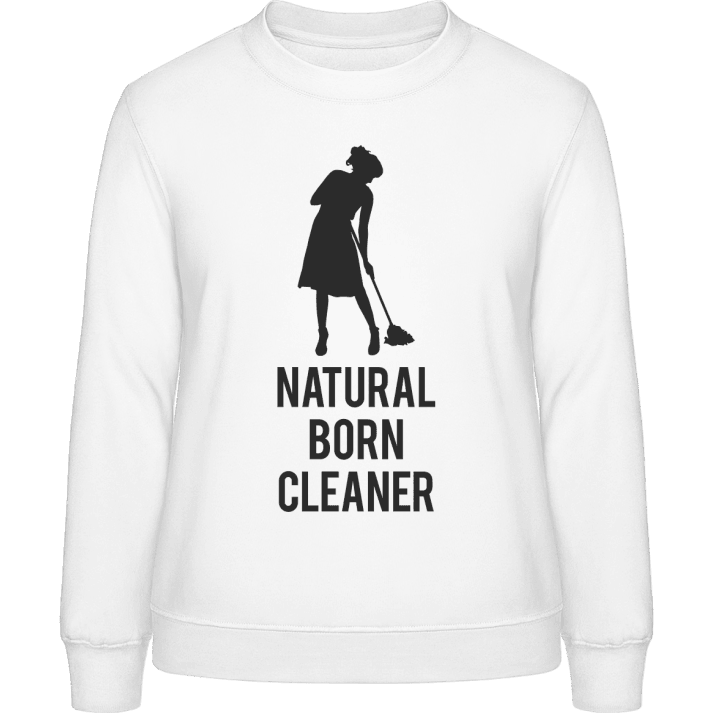 Natural Born Cleaner Felpa donna contain pic