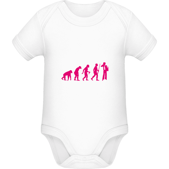 Female Accordionist Evolution Baby Rompertje contain pic