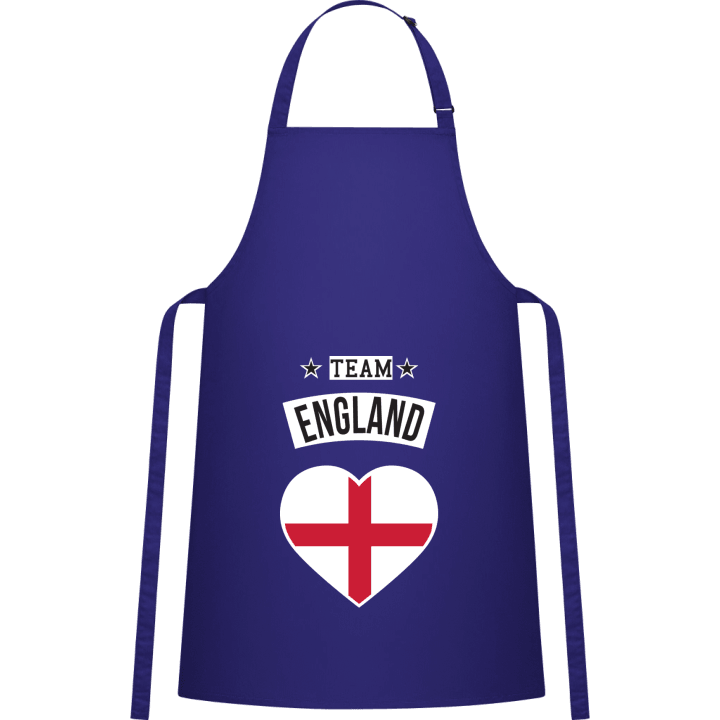 Team England Heart Delantal de cocina contain pic