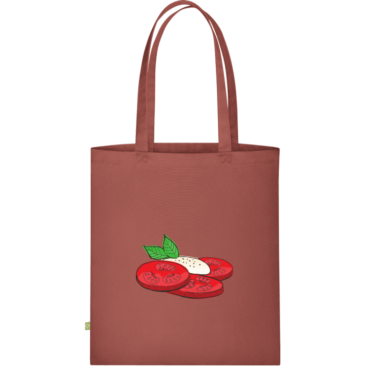 Tomato Mozzarella Väska av tyg contain pic