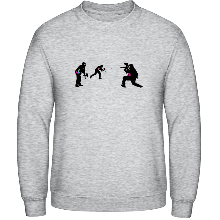 Paintball Fight Sweatshirt contain pic