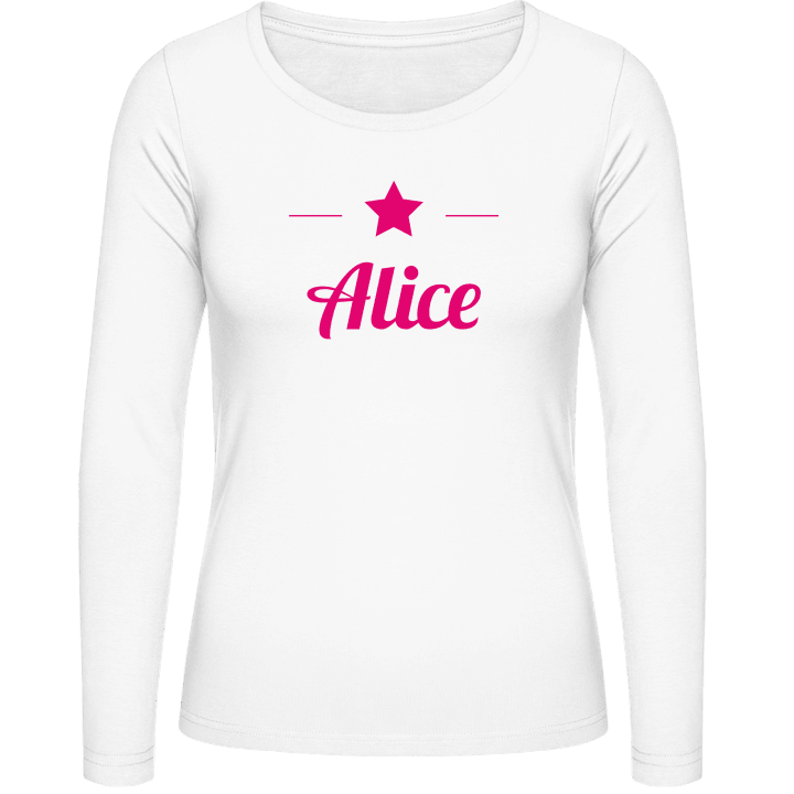 Alice Star Women long Sleeve Shirt 0 image