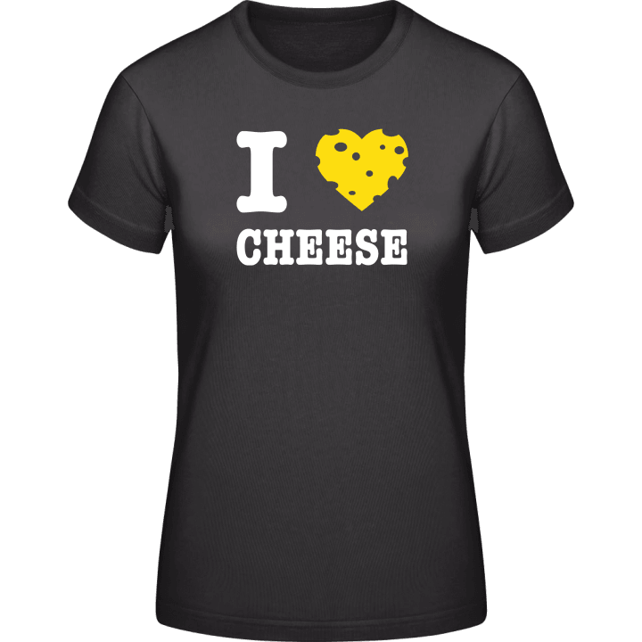 I Love Cheese Frauen T-Shirt contain pic