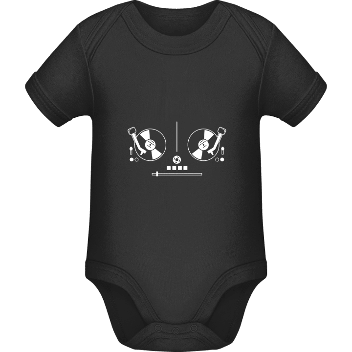 DJ Turntable Mix Baby Romper contain pic